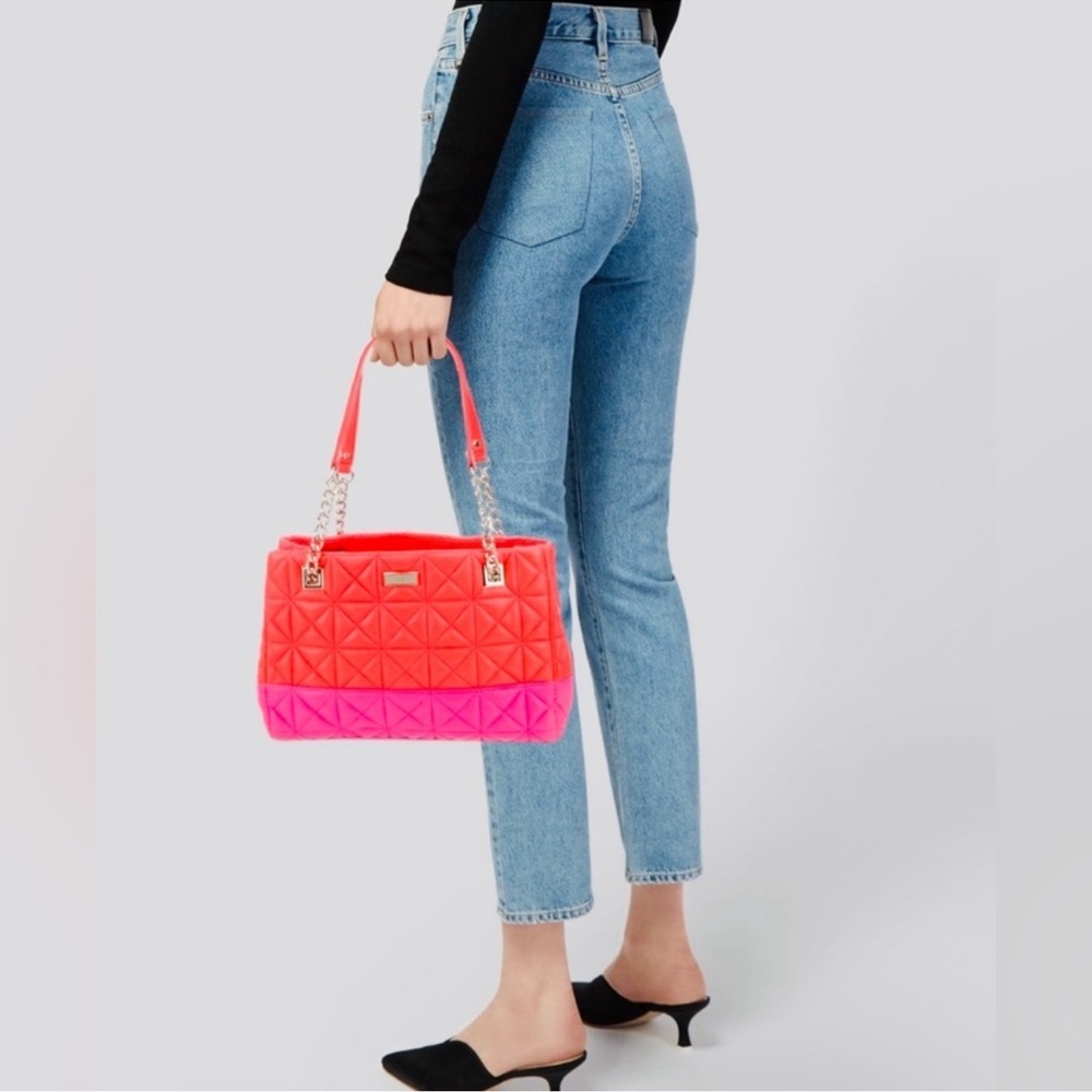Kate Spade Sedgewick bag (Neon pink/coral)